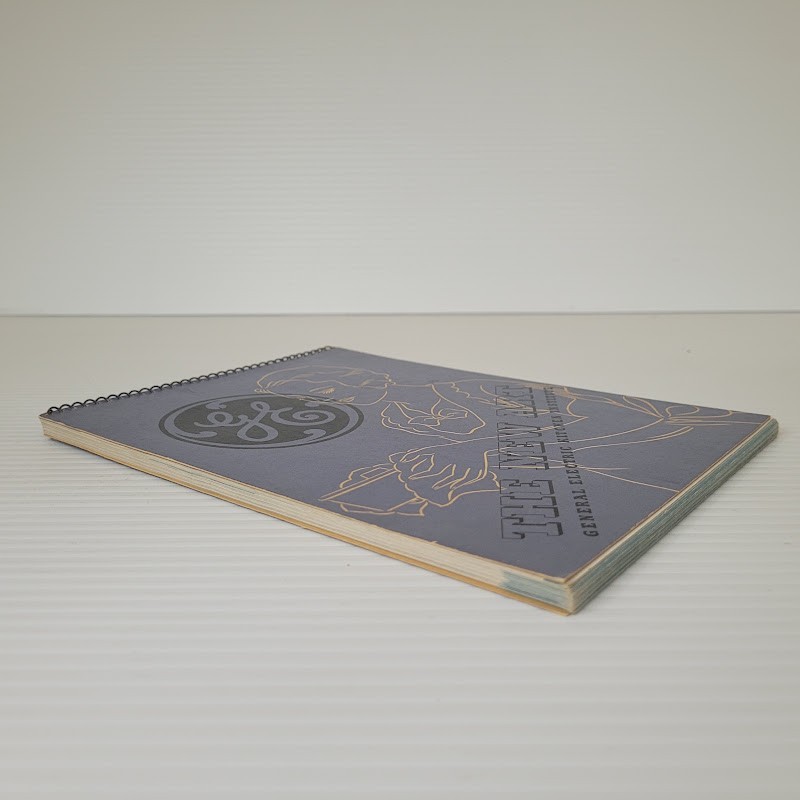 *MINT* The New Art 1937 General Electric Kitchen Institute Cookbook Recipes VTG