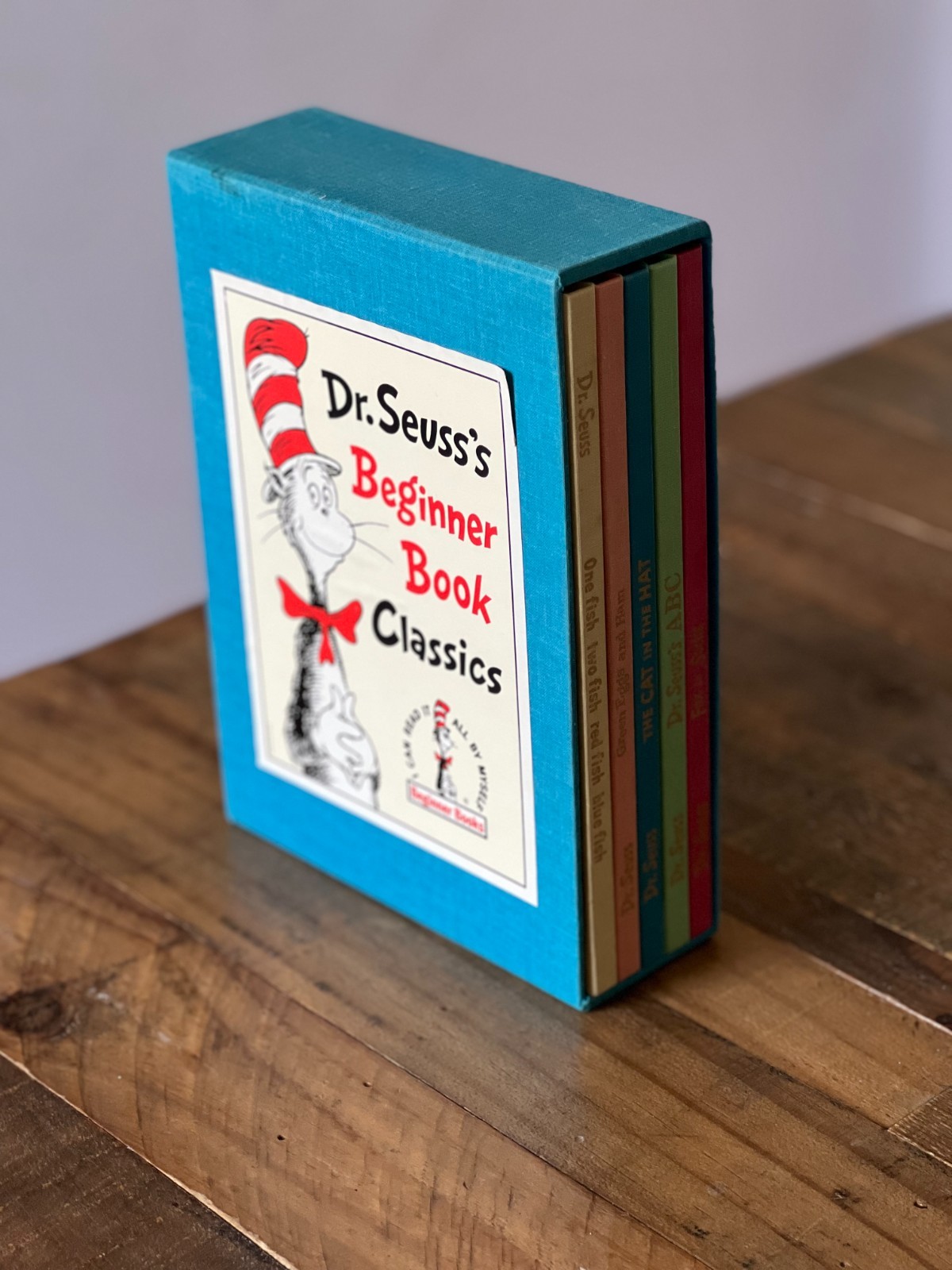 Dr. Seuss’s Beginner Book Classics, Vintage Box Set of 5 Favorite HCs
