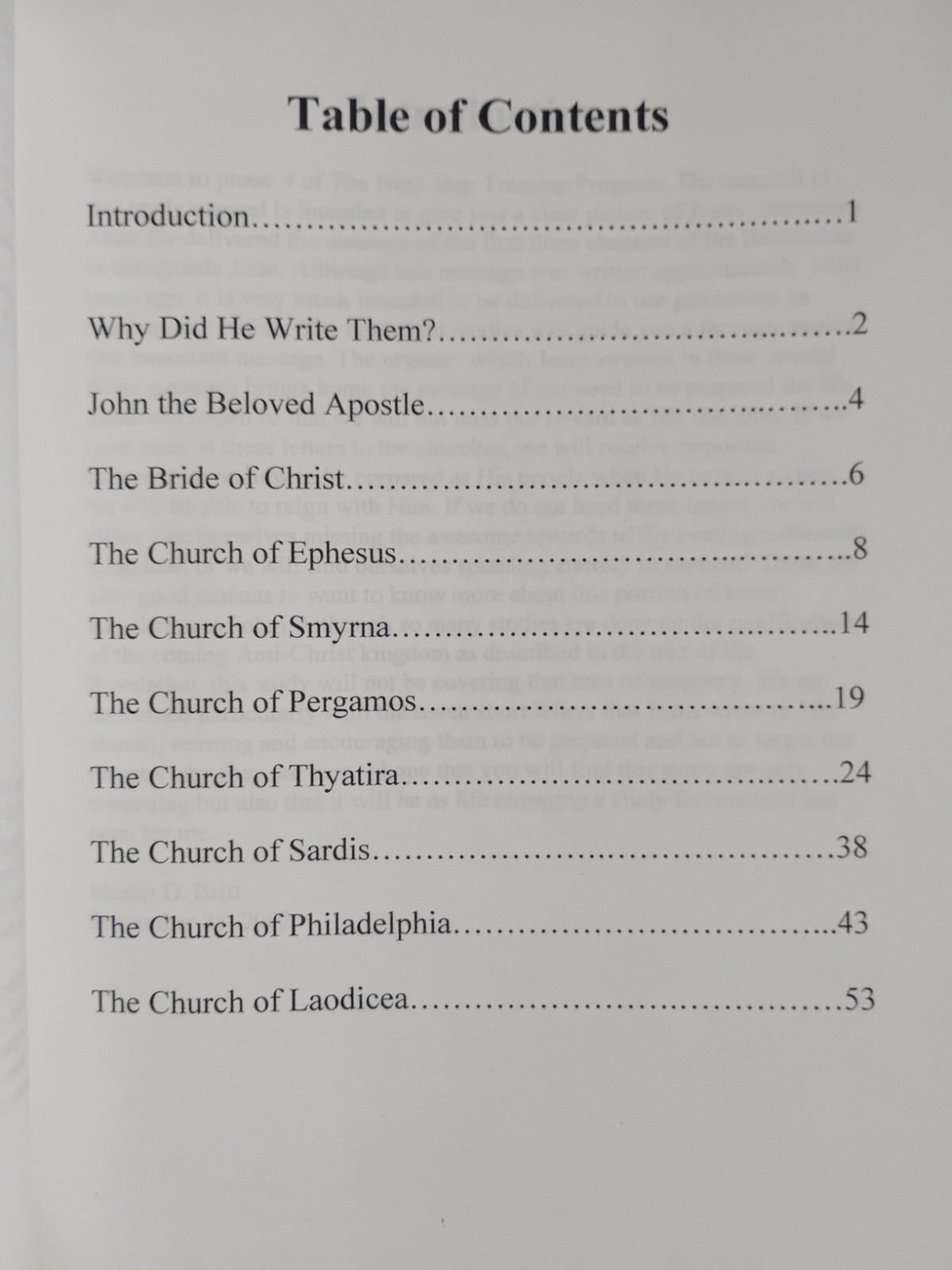 SEVEN CHURCHES OF REVELATION: JESUS’ LETTERS TO THE CHURCH (2002 TPB)