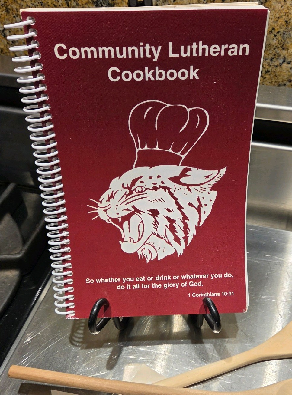 Vintage Community Lutheran Cookbook Recipes 2012 Morris Press Spiral Bound