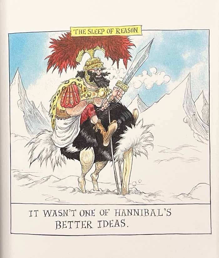 The Sleep Of Reason CHRIS RIDDELL 2019 Absurdist Cartoons SIGNED & NUMBERED