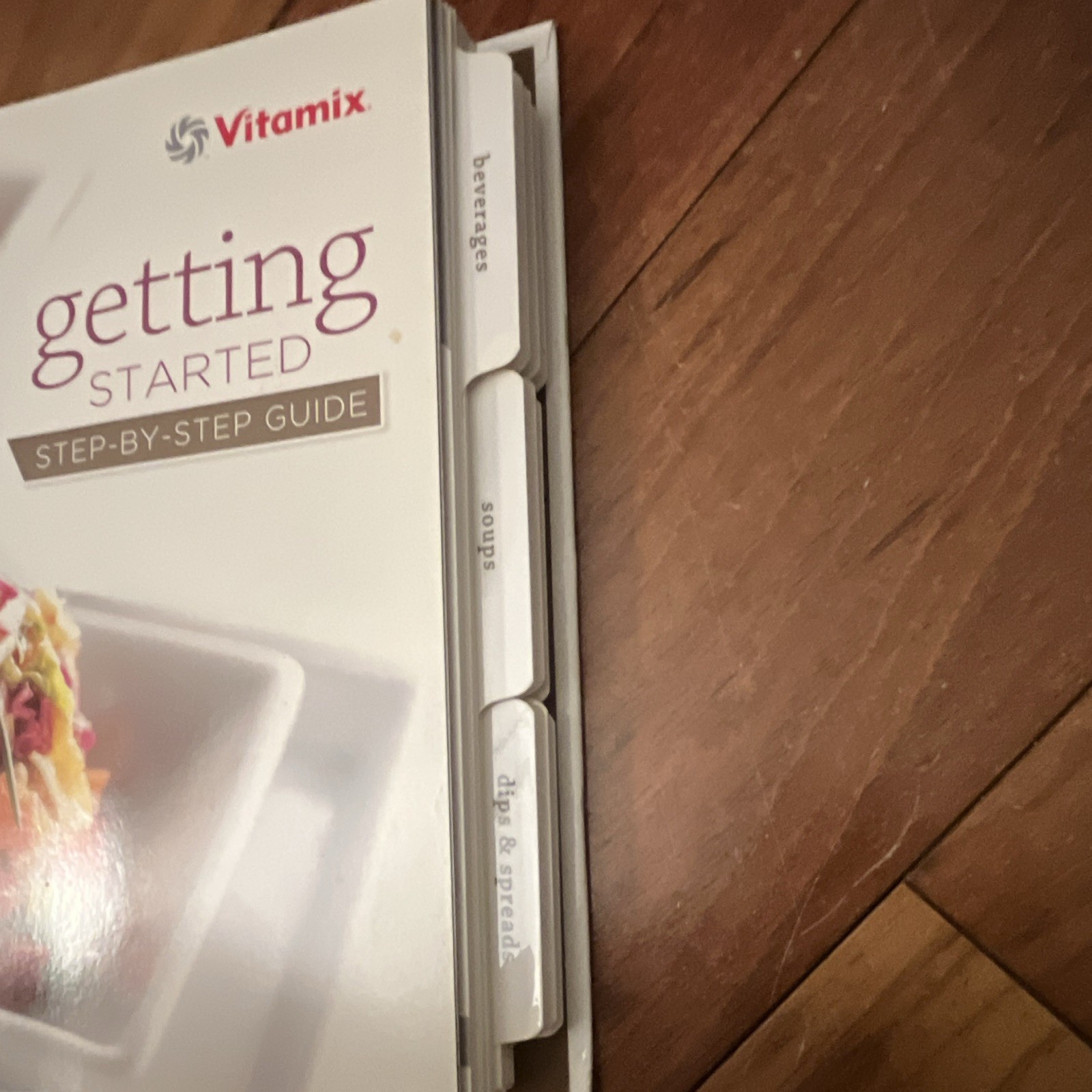 Vitamix Create Recipes Ring/Wire Bound Illustrated Cookbook Binder w/ Guide
