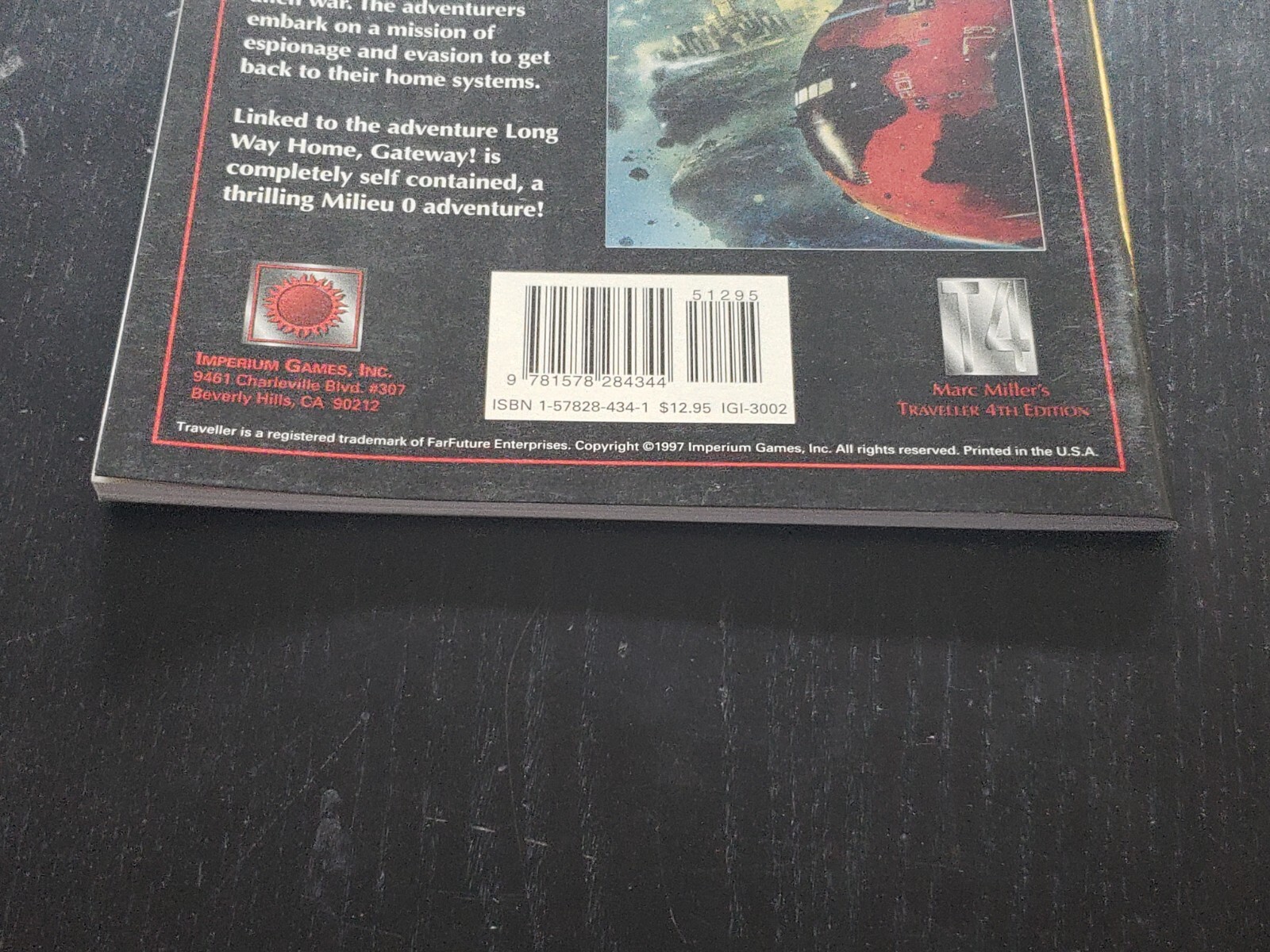 Marc Miller’s Traveller GATEWAY 4th Edition Softcover