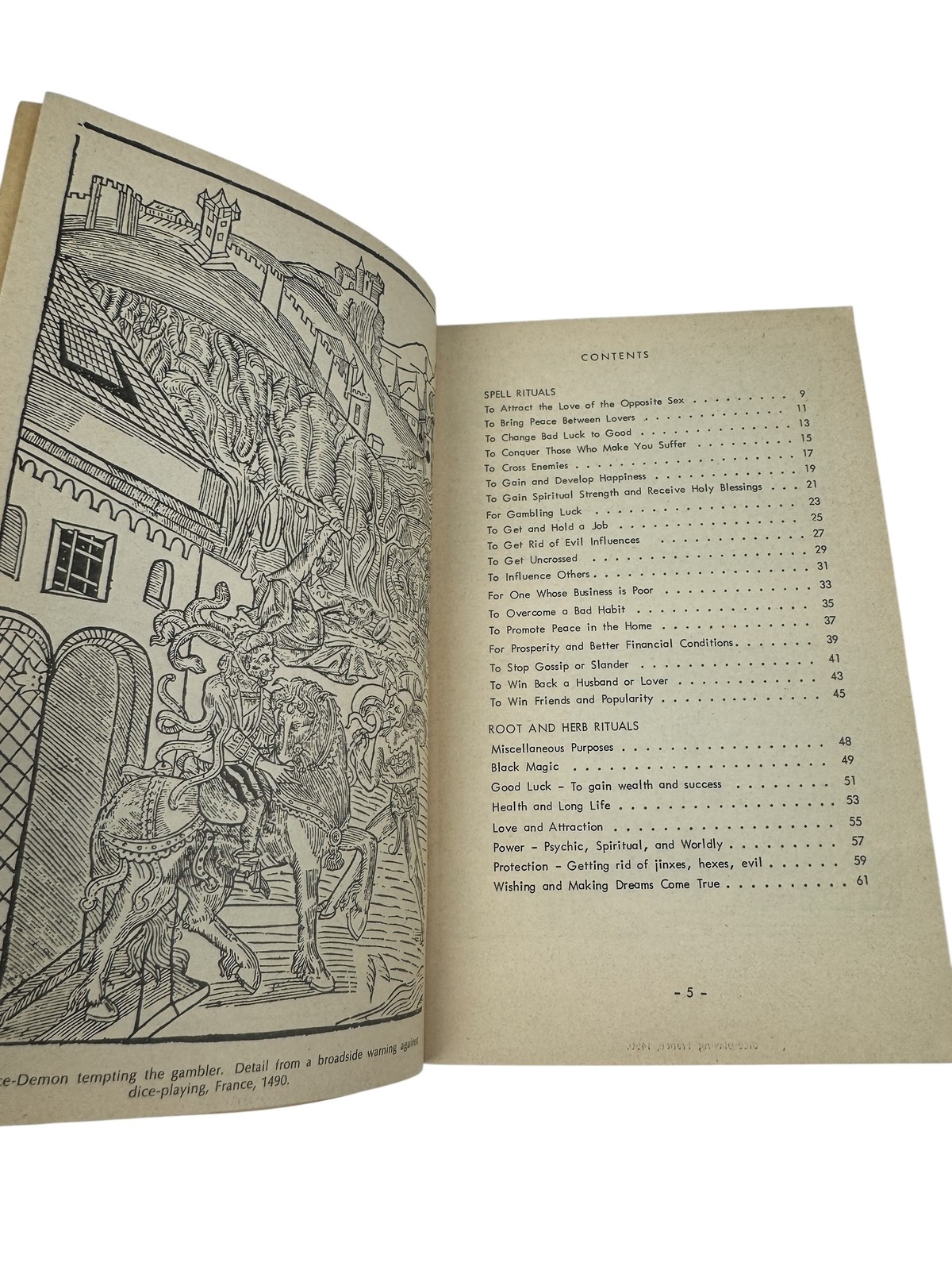 The Modern Witchcraft Spellbook by Anna Riva 1972 Occult Spells Rituals