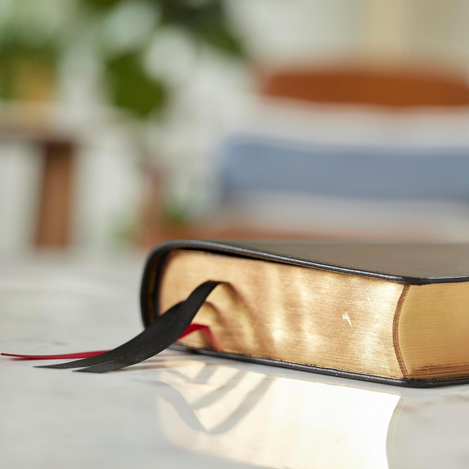 NKJV Bible: Single-Column Verse-By-Verse W/ 72,000 Cross-References, Black Goats