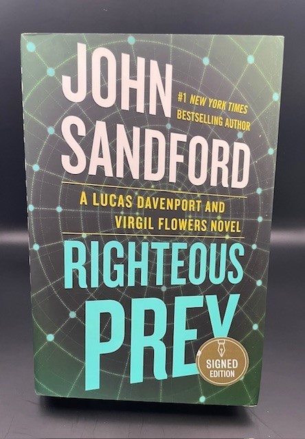 Lot of 3 John Sandford “Lucas Davenport” novels (Signed/First Editions)