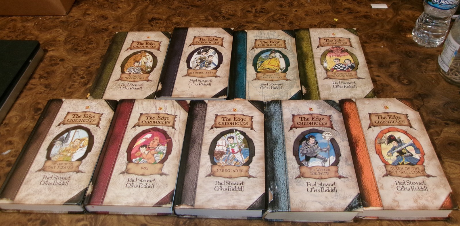 Hardcover Set of The Edge Chronicles 1-9 Paul Stewart Chris Riddell Lot