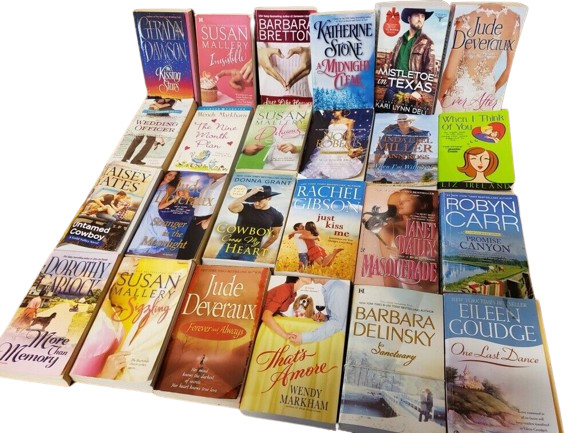 Lot of 36 Romance PBs – Women’s Fiction & Romance