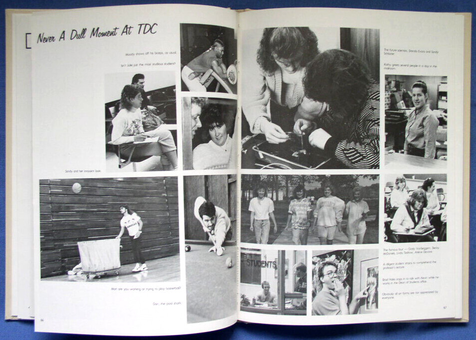 1989 “Oraculum” – Defiance Oh College Yearbook – Defiance, Ohio – 152 Pages