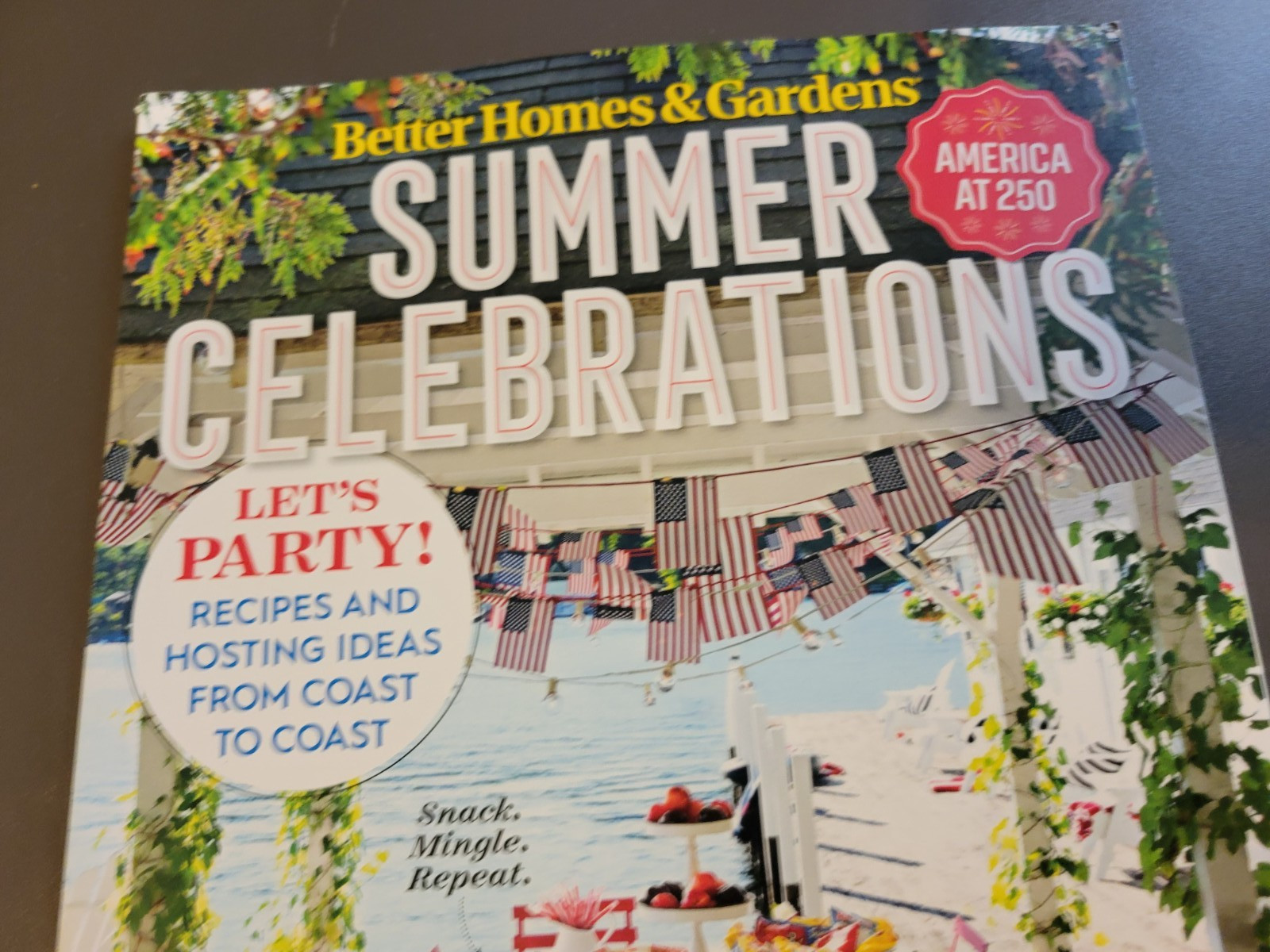 Summer Celebrations – Special Edition by BH&G -America @ 250 – Recipes & Hosting