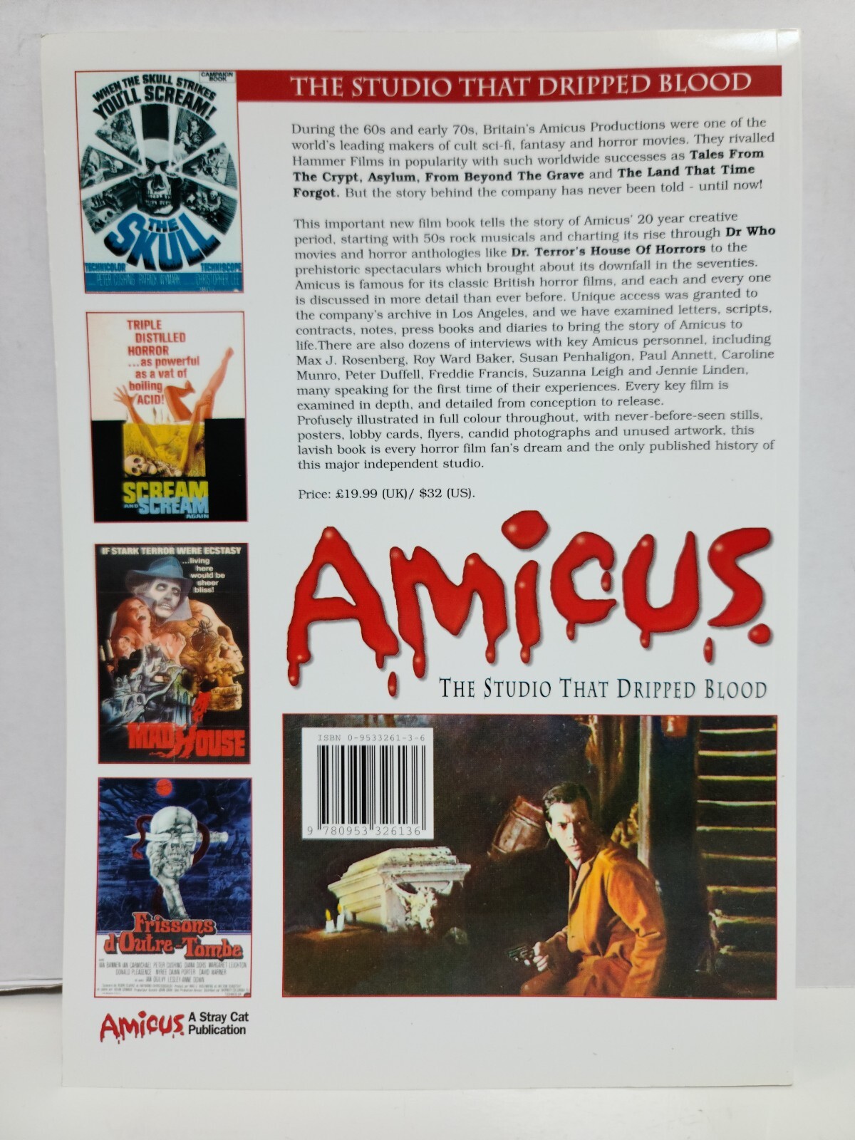 The Dark Side Presents Amicus | Byrce Allan | Stray Cat | 1st Print 2000