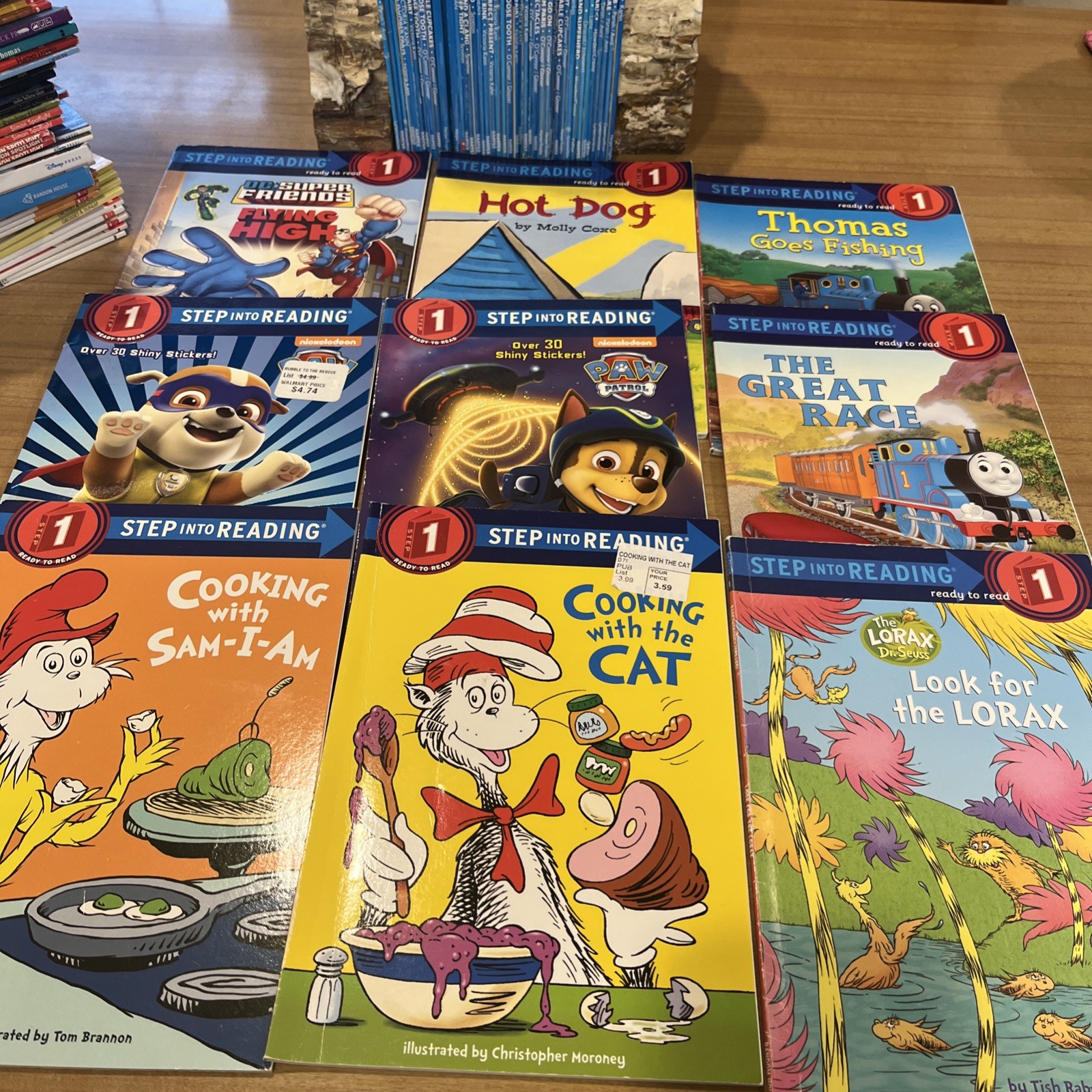 Lot of 120 Level My First & Level 1 I Can Read, Step Into Reading And More…