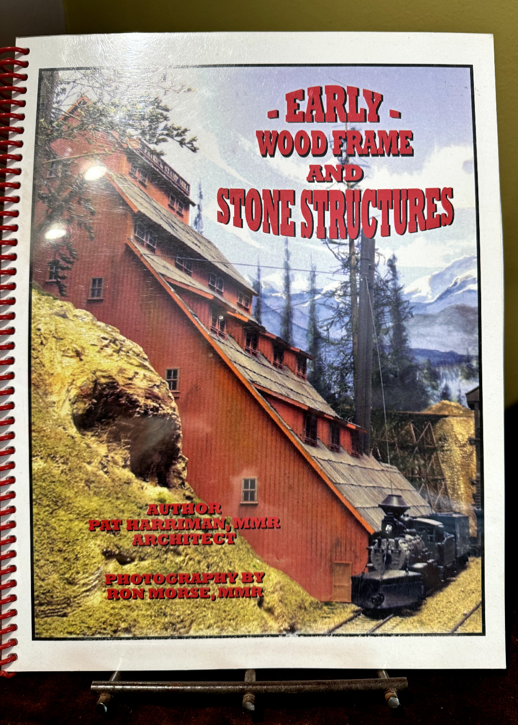 Early Wood Frame & Stone Structures Pat Harriman 2004 Model Train