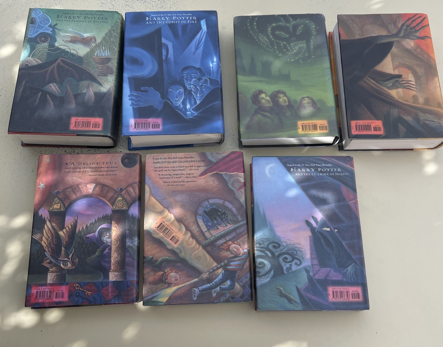 Harry Potter Box Set Hardcover Books 1-7 in Trunk Chest Limited J.K. Rowling