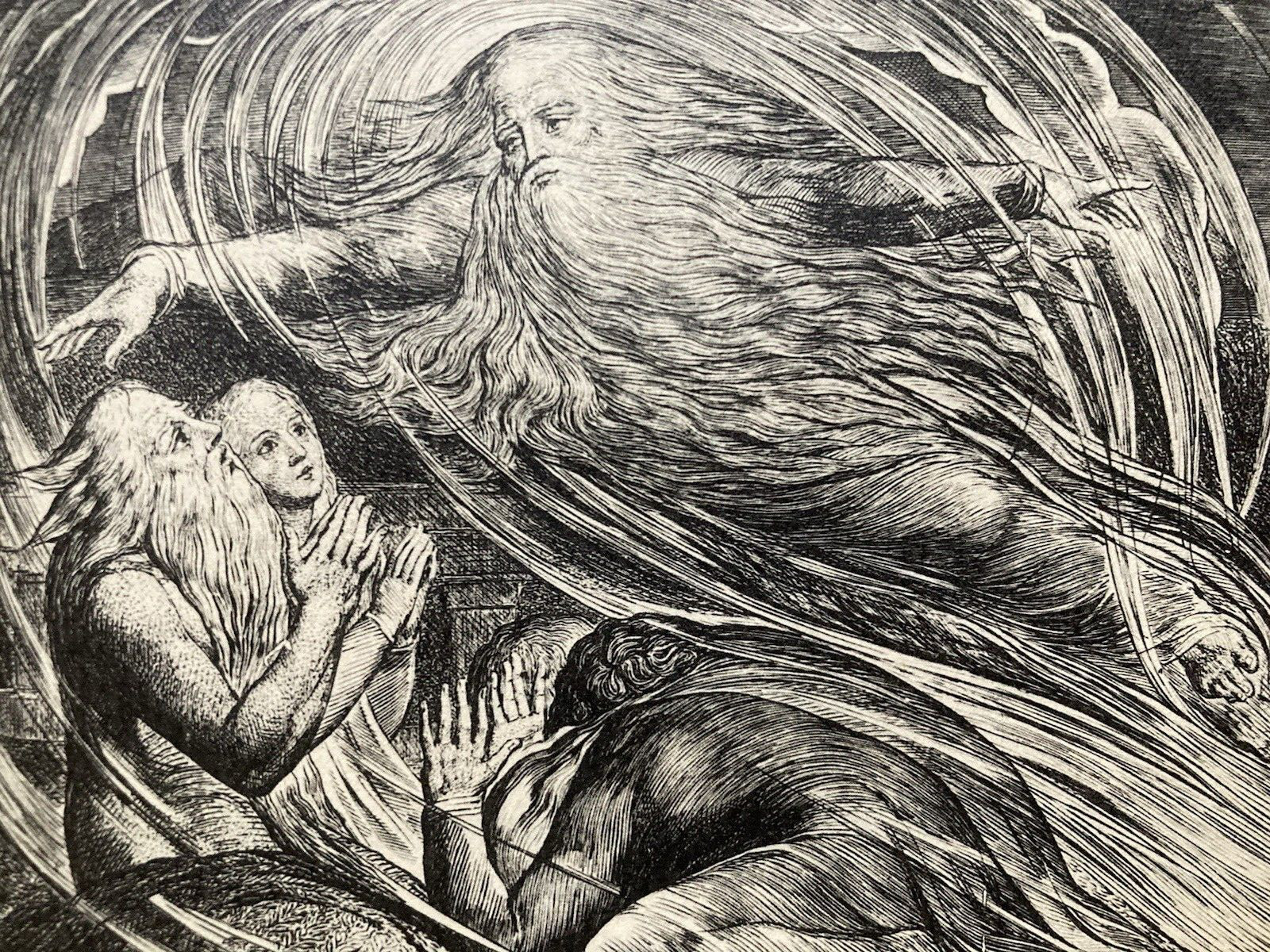 WILLIAM BLAKE THE BOOK OF JOB 22 ENGRAVINGS LETTERPRESS 1927 ART RELIGION BIBLE