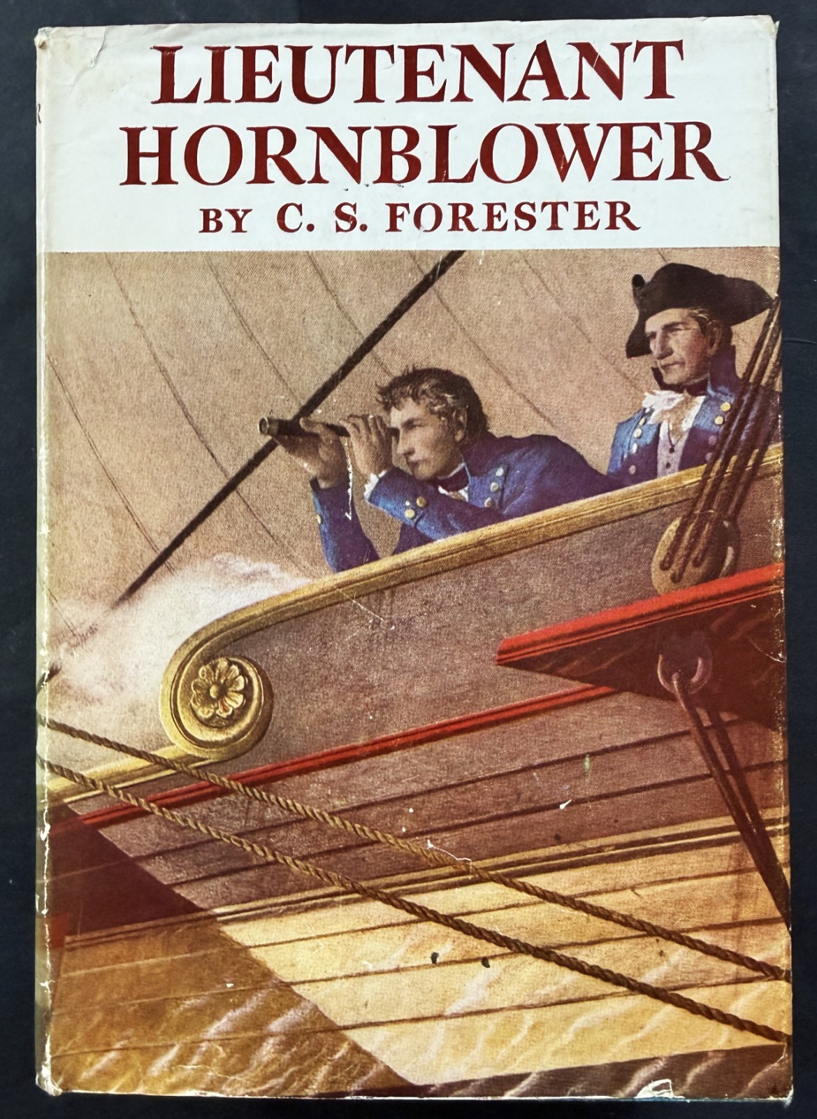 Vintage LIEUTENANT HORNBLOWER, C. S. Forester. HC/DJ. 1952 Book-of-the-Month