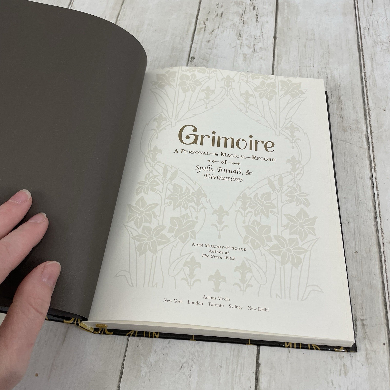 Grimoire : A Personal – & Magical – Record of Spells, Rituals, & Divinations