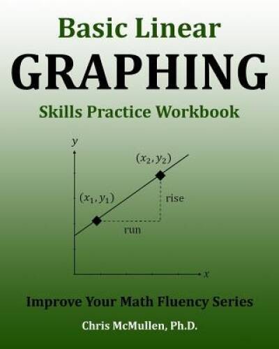 Basic Linear Graphing Skills Practice Workbook: Plotting Points, Straight – GOOD