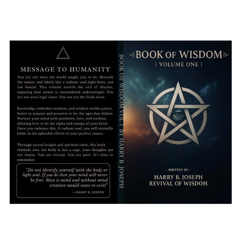 3 Book Bundle – Health Guide 20 + Book of Wisdom Vol 1 & 2 by Harry B. Joseph