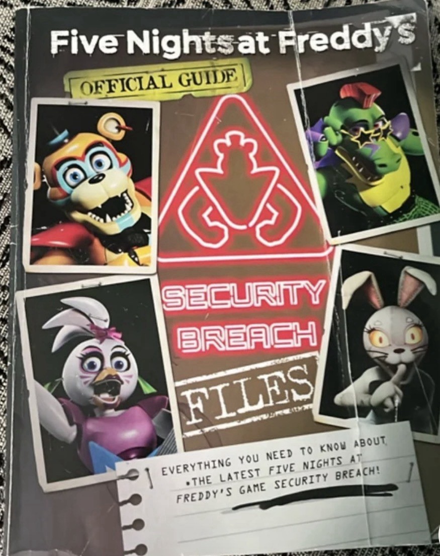 Five Nights at Freddy’s Security Breach Files Guide by Scott Cawthon 2022