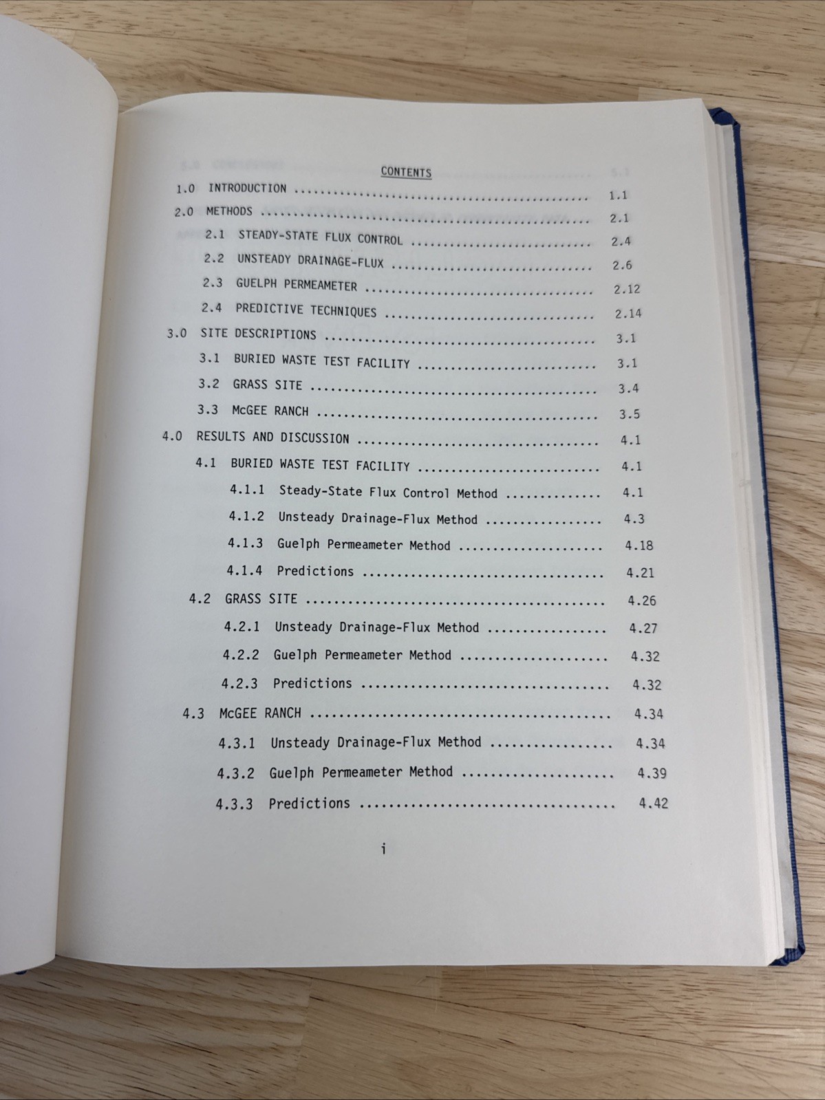 Hanford Site Thesis Report Unsaturated Hydraulic Conductivity M. Rockhold