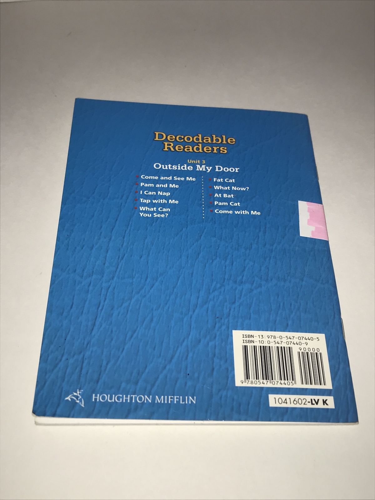 JOURNEYS: DECODABLE READER By Houghton Mifflin