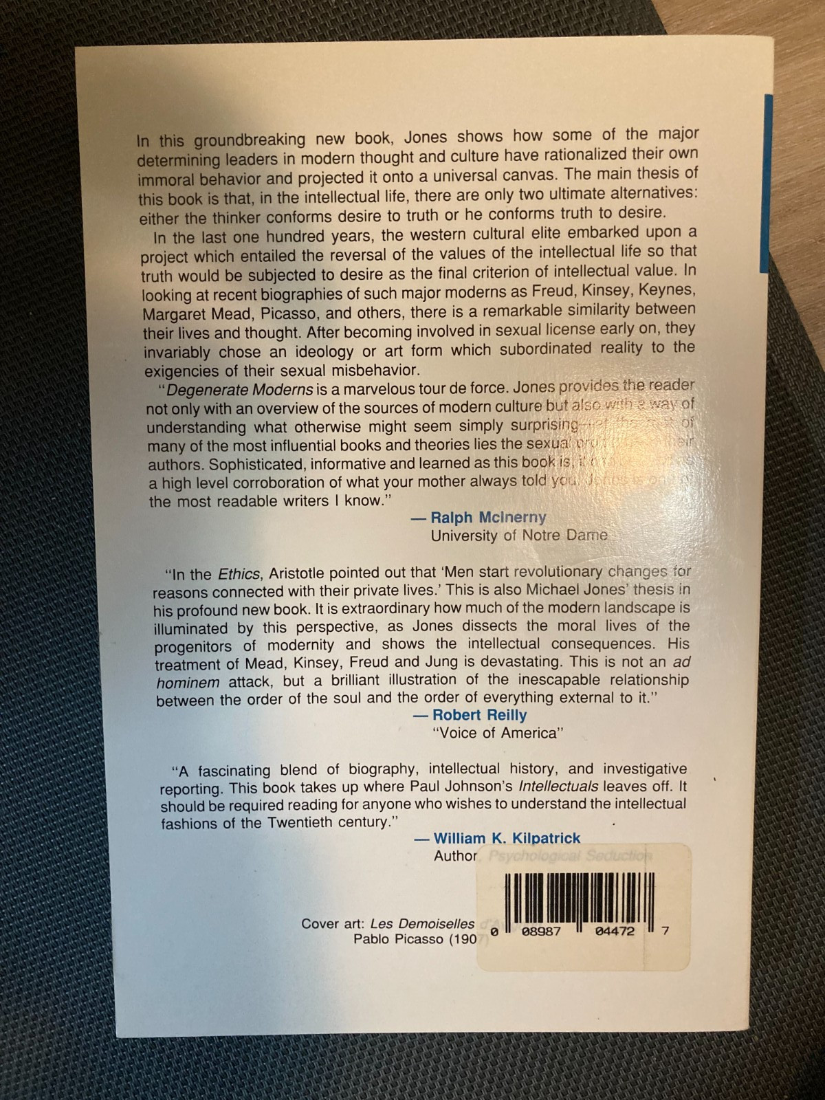 Degenerate Moderns:Modernity As Rationalized Sexual Misbehavior E. Michael Jones