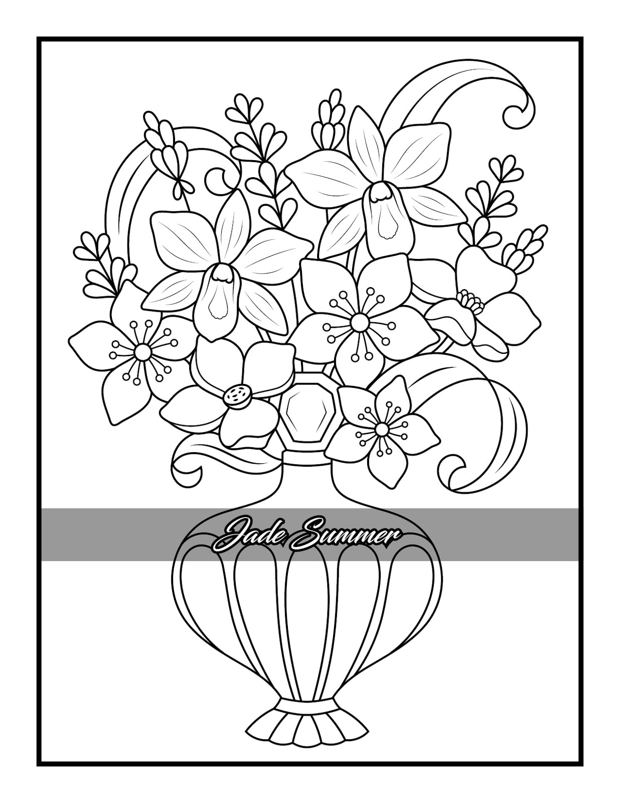100 Flowers: An Adult Coloring Book with Bouquets, Wreaths, Swirls,…