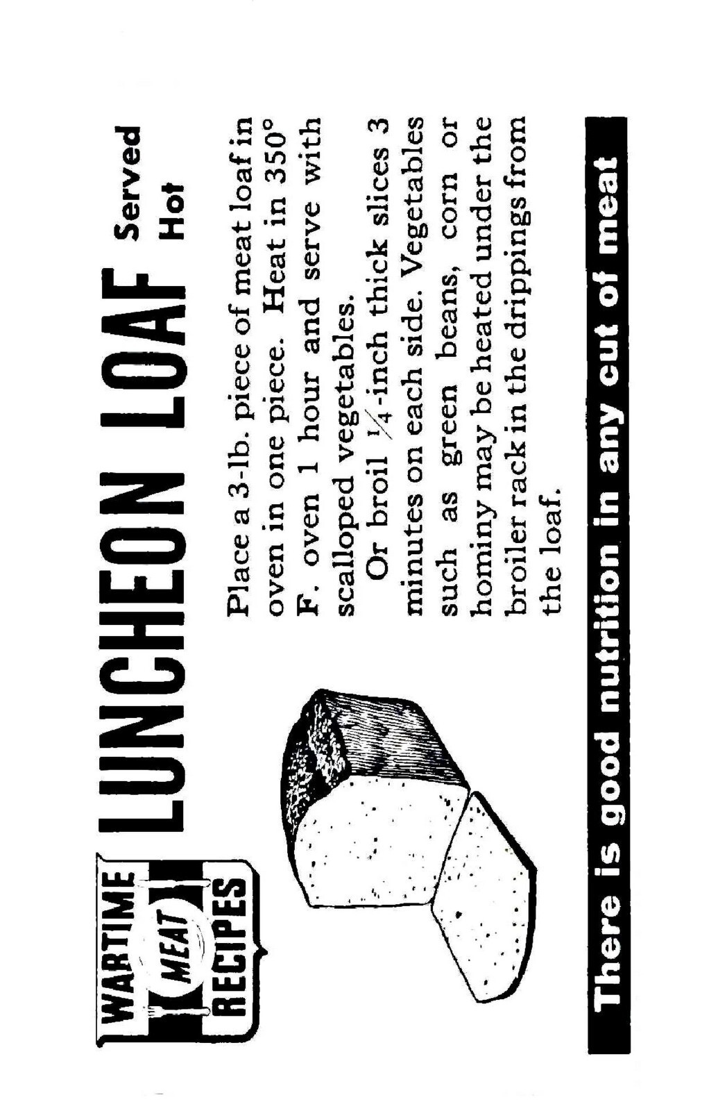 120 Wartime Meat Recipes “1942” 124 Pages