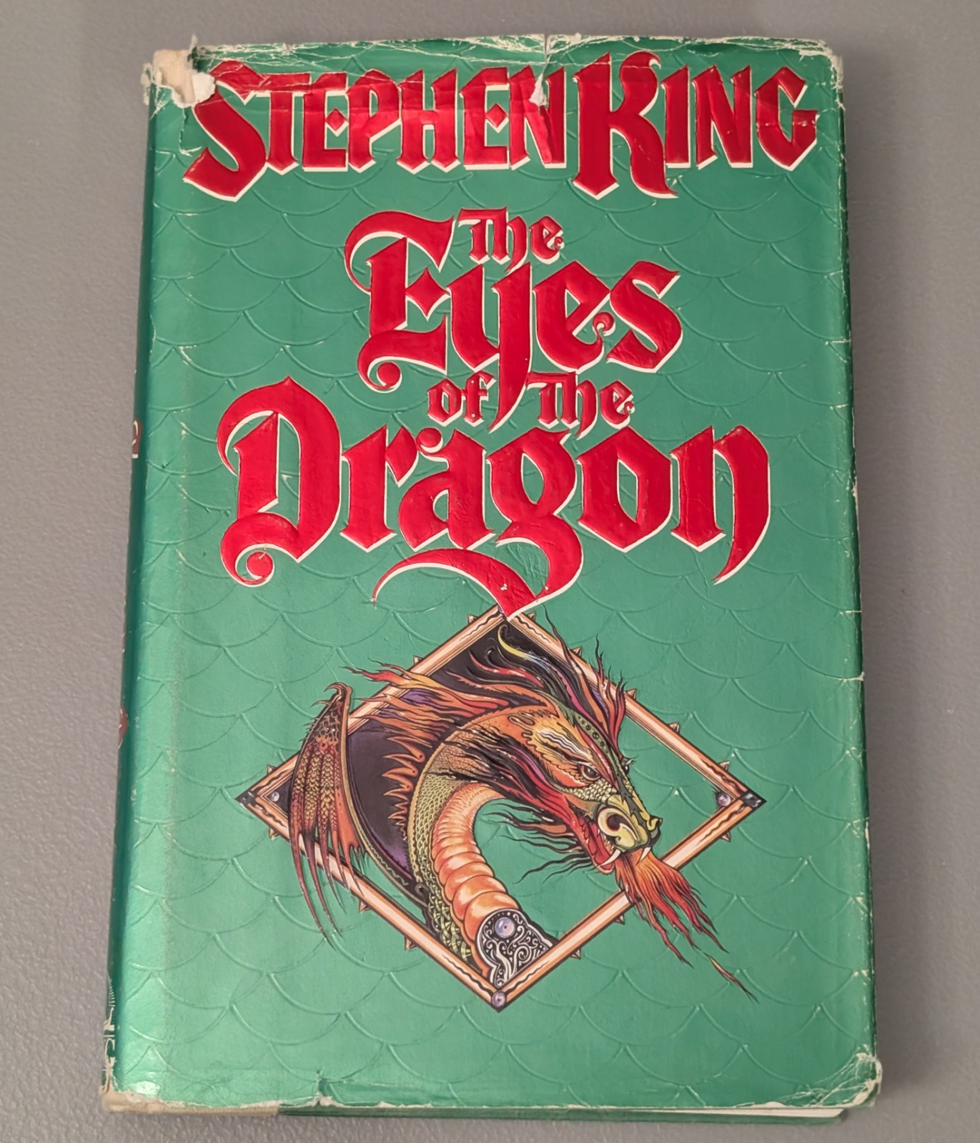 Stephen King – The Eyes Of The Dragon (1987 1st Edition Viking HC w/ Scales DJ)
