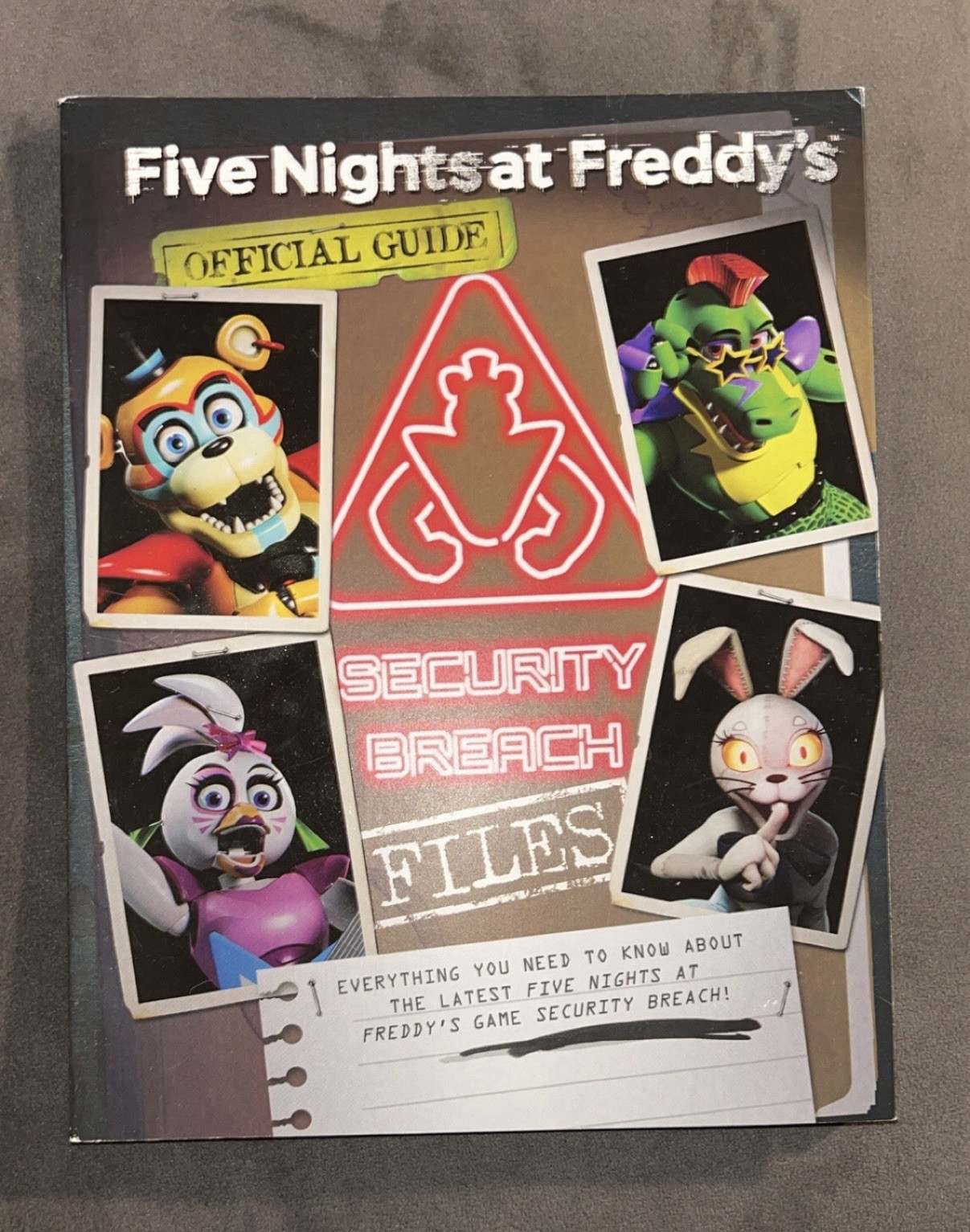 Five Nights at Freddy’s Security Breach Files Official Guide Paperback English