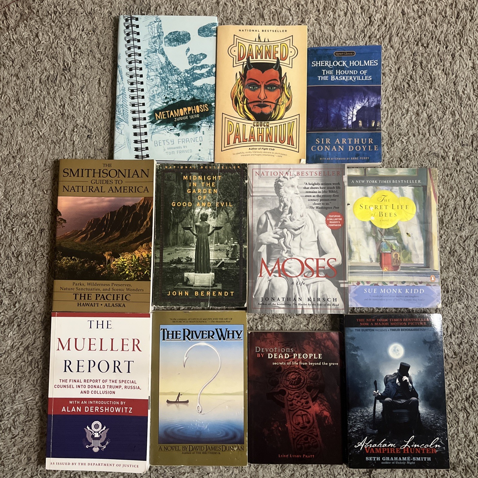 Paperback Books Lot of 11 Including Fiction Classics Travel Christian Religion
