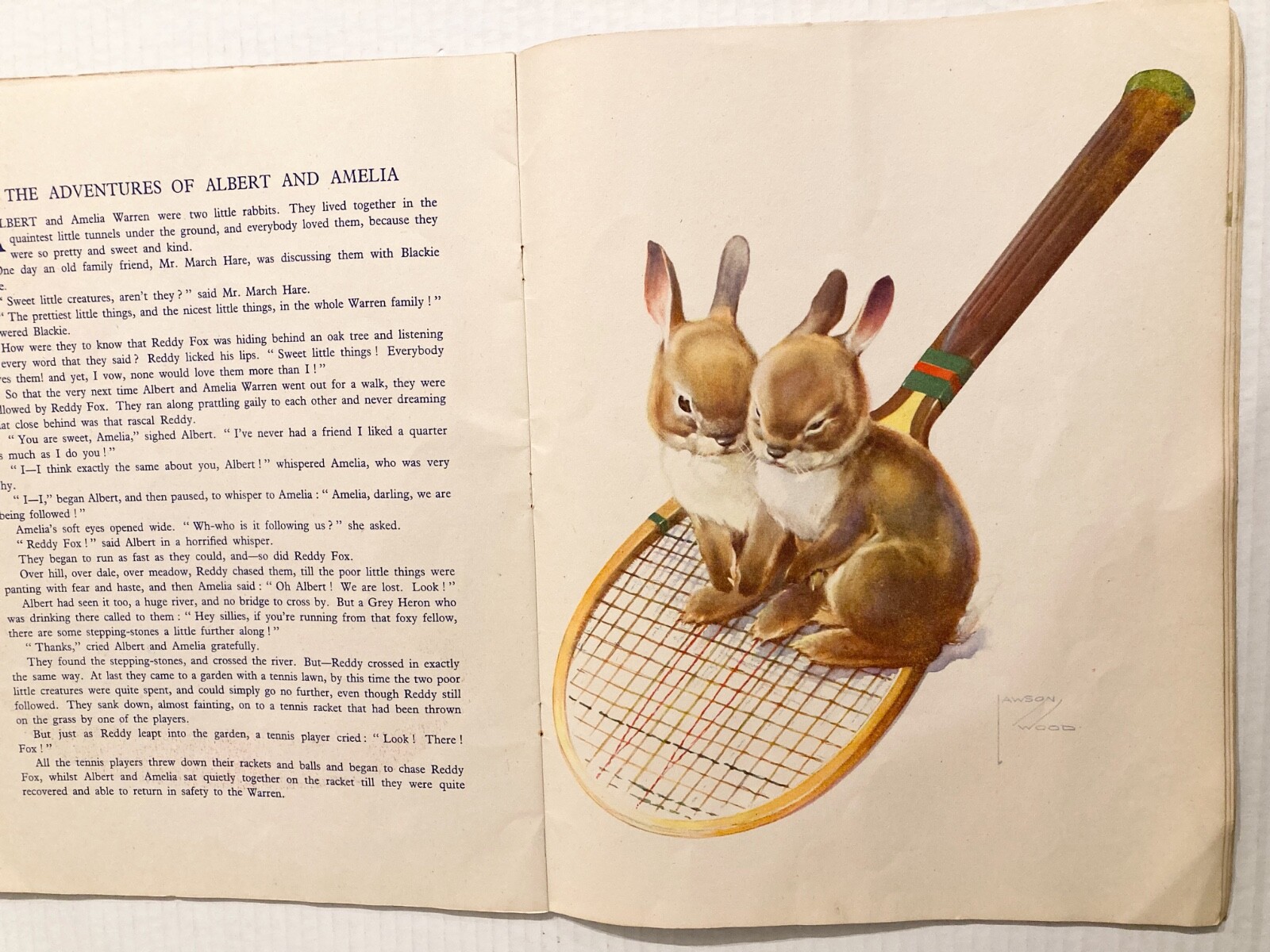 c1940s Lawson Wood Granpops Book of Fun Anthropomorphic Monkey Chimp Ape Animal