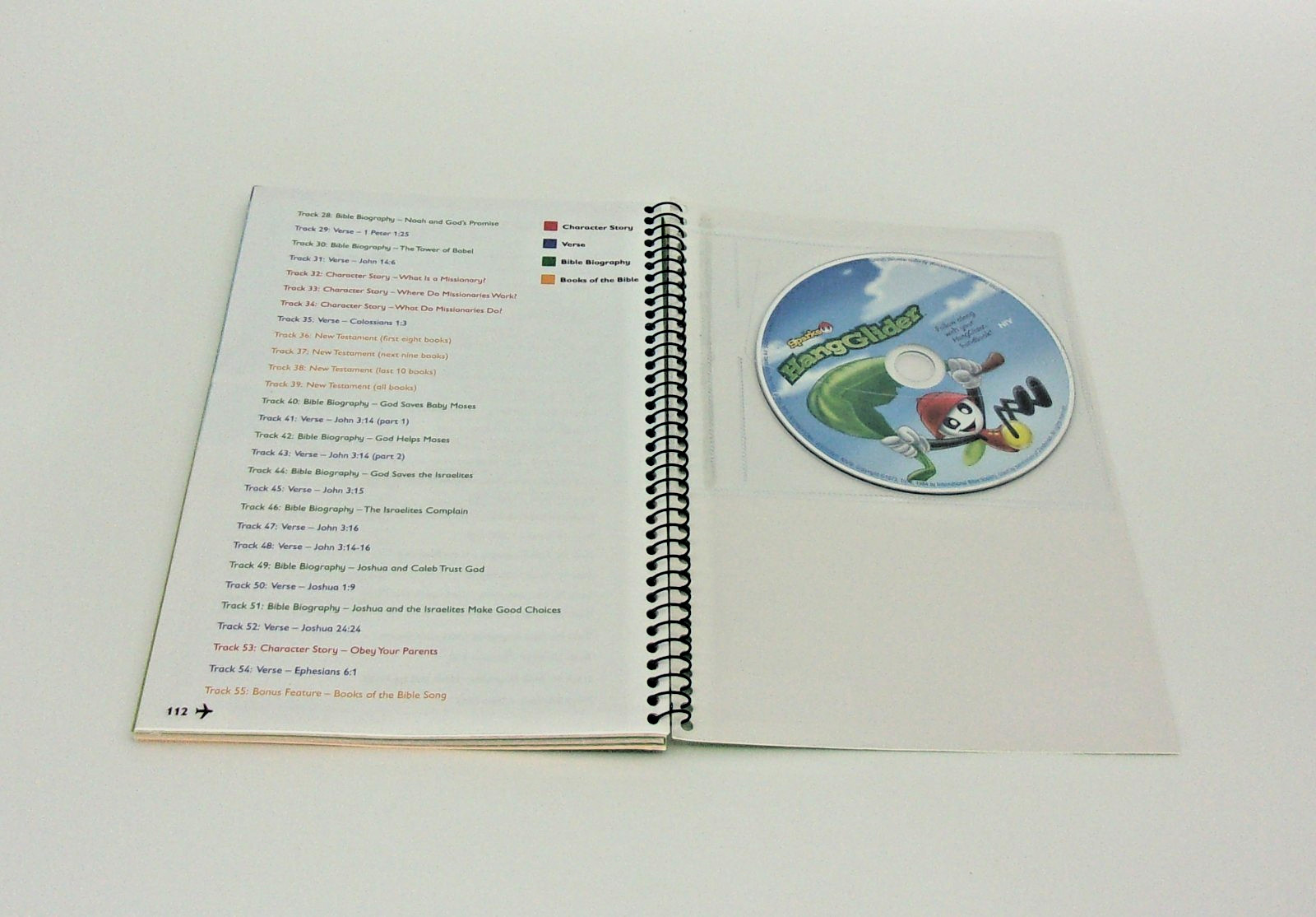 Awana clubs-Sparks HangGlider Book 1 with CD inside-NIV-74211, 74229