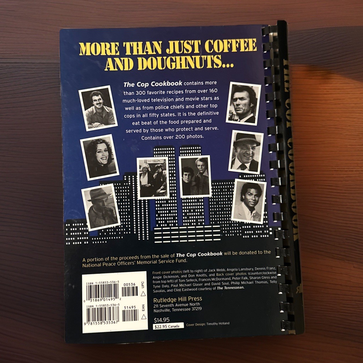 The Cop Cookbook: Arresting Recipes from World’s Favorite Cops, Good Guys