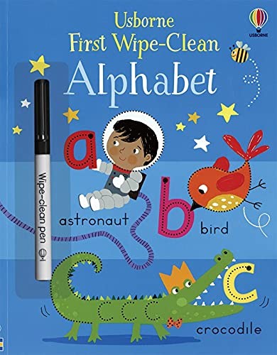 First Wipe-Clean Alphabet (IR) – paperback Jessica Greenwell