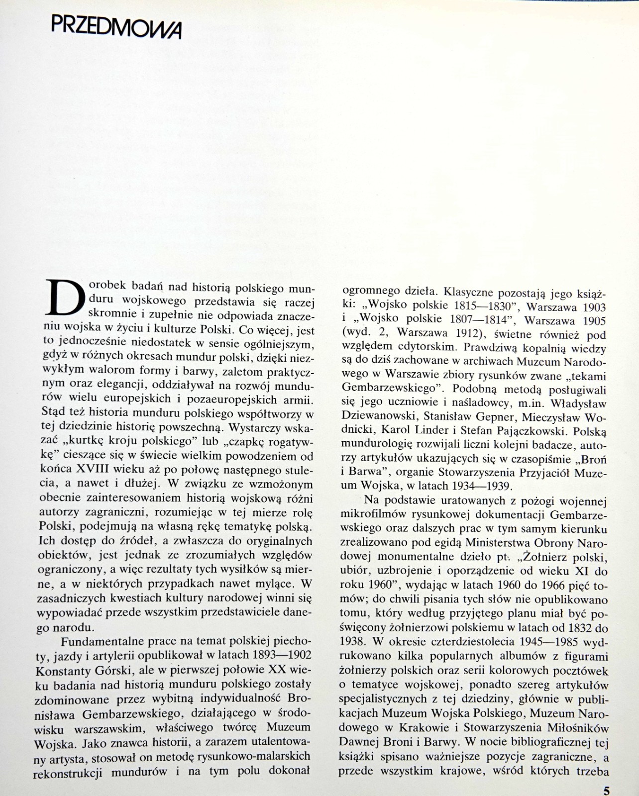 Polski Mundur Wojskowy by Zdzisaw Zygulski, Henryk Wielecki 1988 hc/dj
