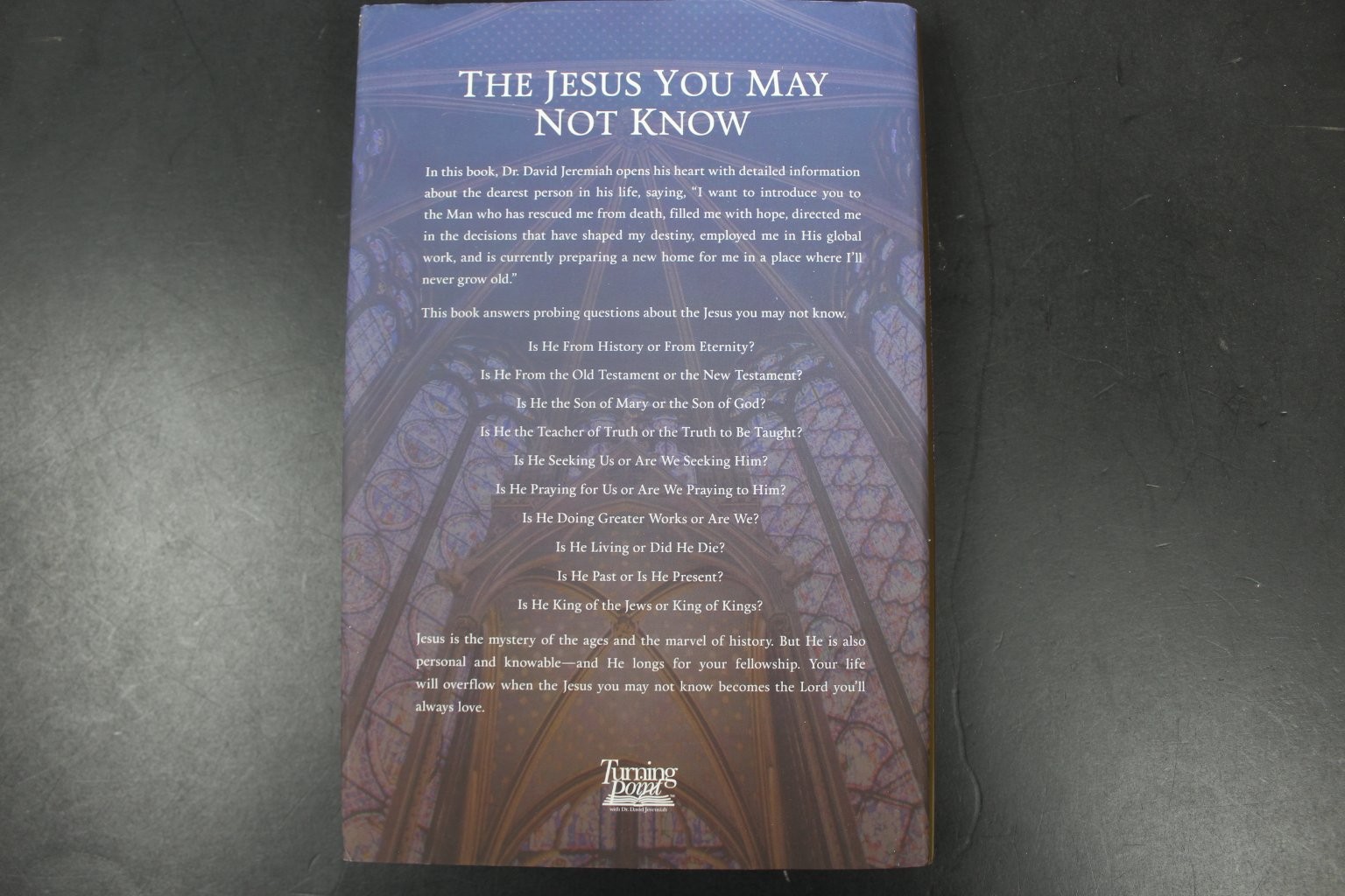 The Jesus You May Not Know David Jeremiah 2020 Christian Spirituality Turning VG