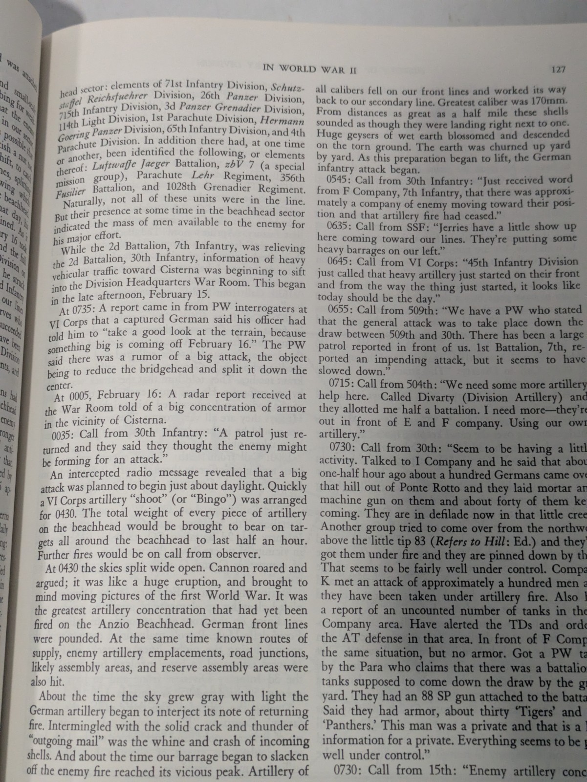History Third Infantry Division WWII Donald Taggart Battery Press 1987 Reprint