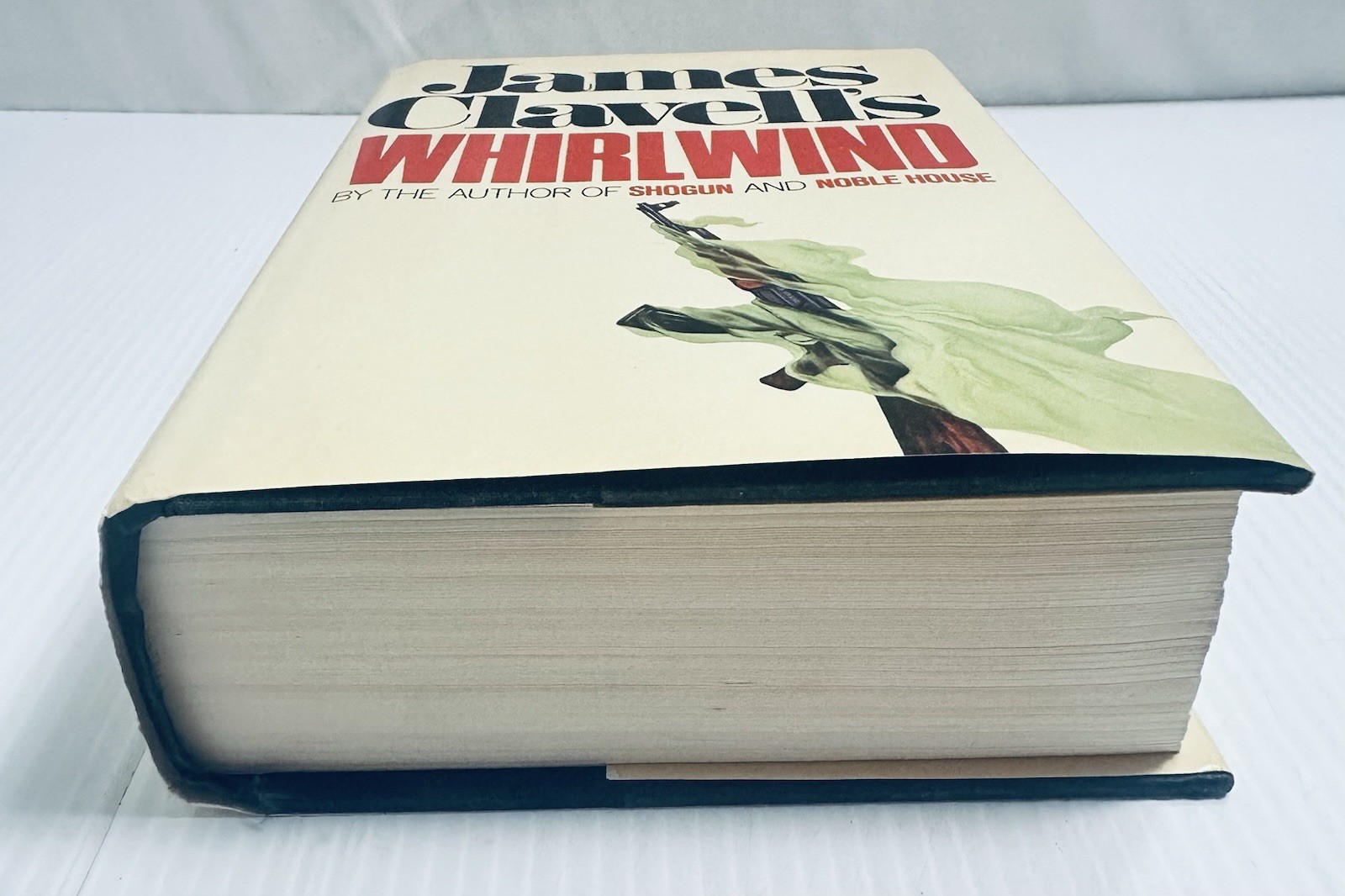 James Clavell Whirlwind 1986 First Edition First Printing Epic Saga Hardcover