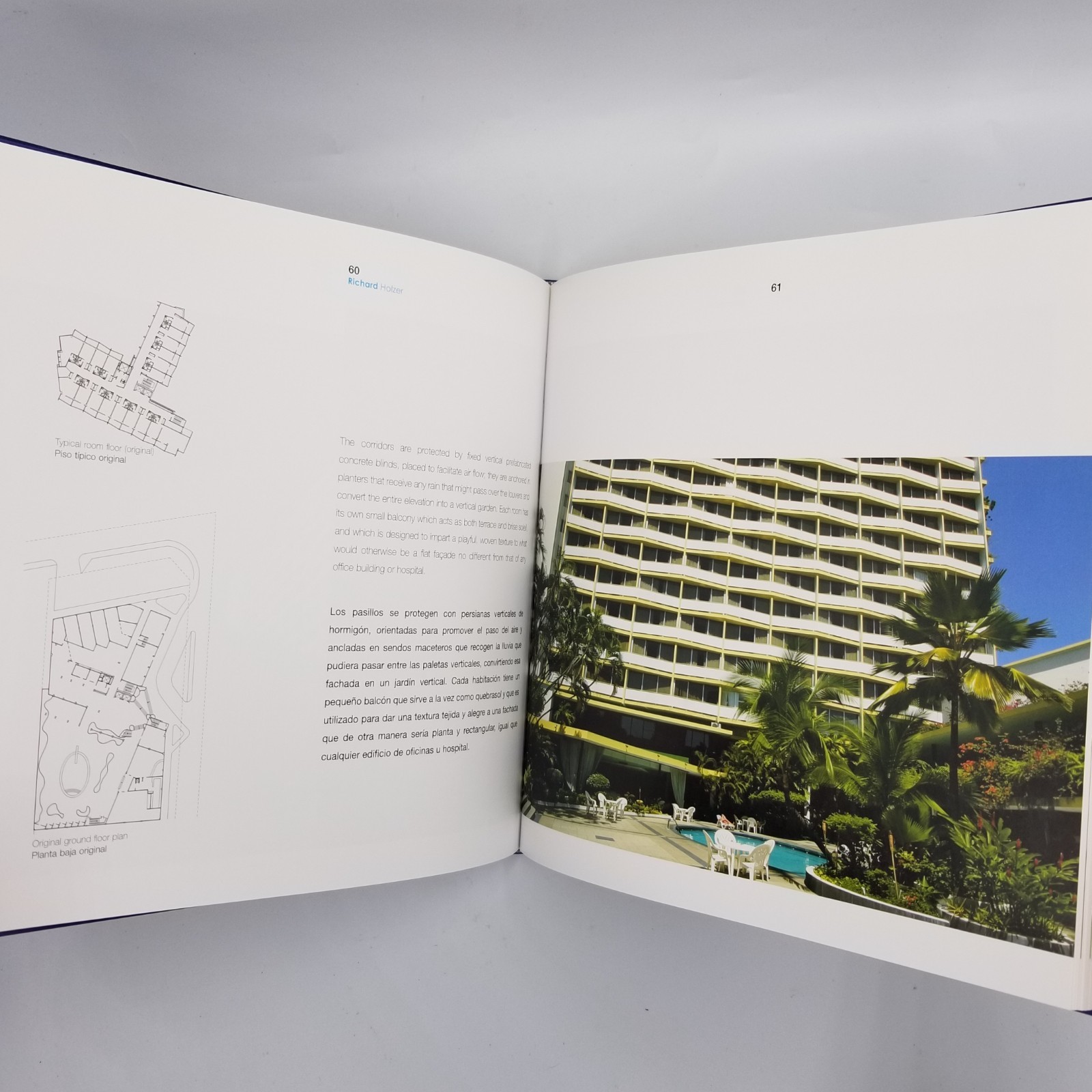 Richard Holzer Architect / Arquitecto 2010 1st Ed HCDJ Bilingual Intl Edition