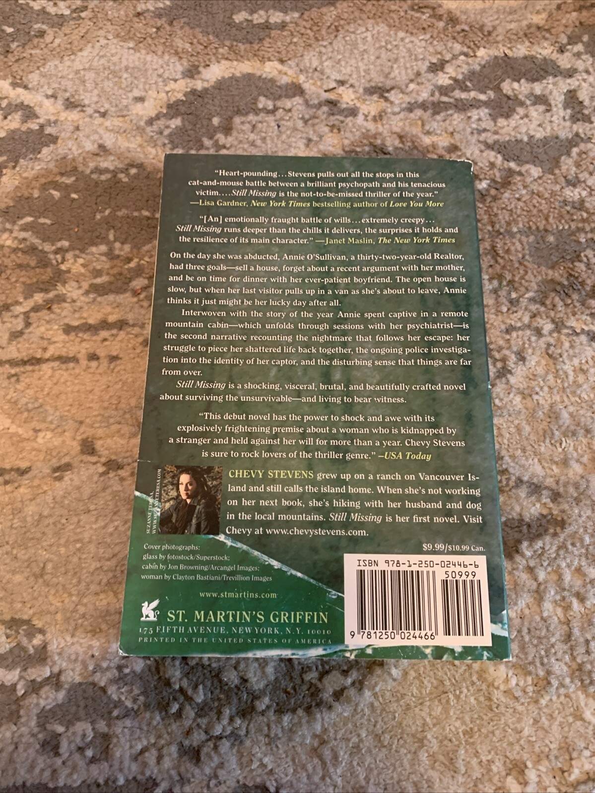 Still Missing: A Novel – Paperback By Stevens, Chevy – GOOD