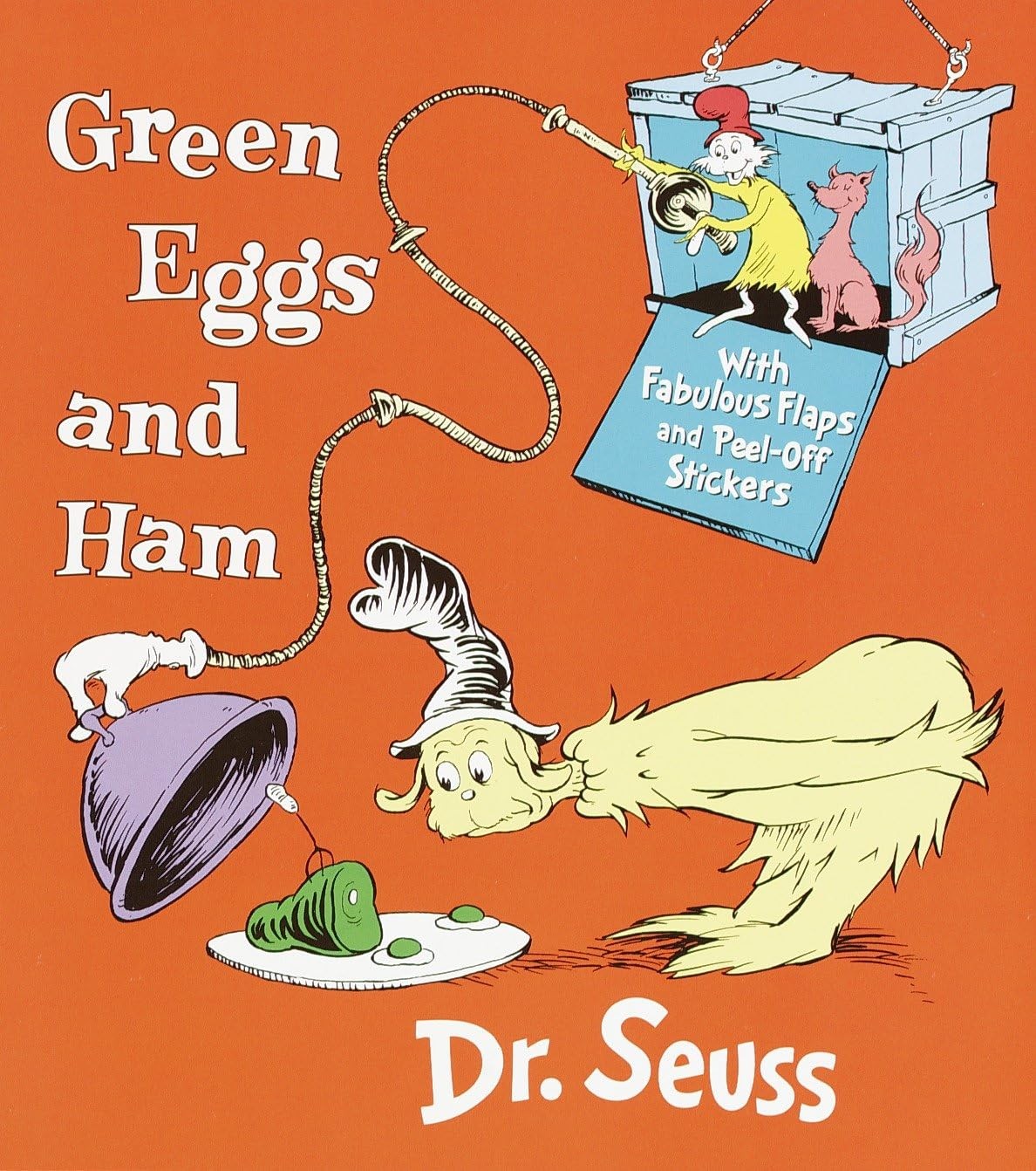 Green Eggs and Ham: With Fabulous Flaps and Peel-Off Stickers – board book R…