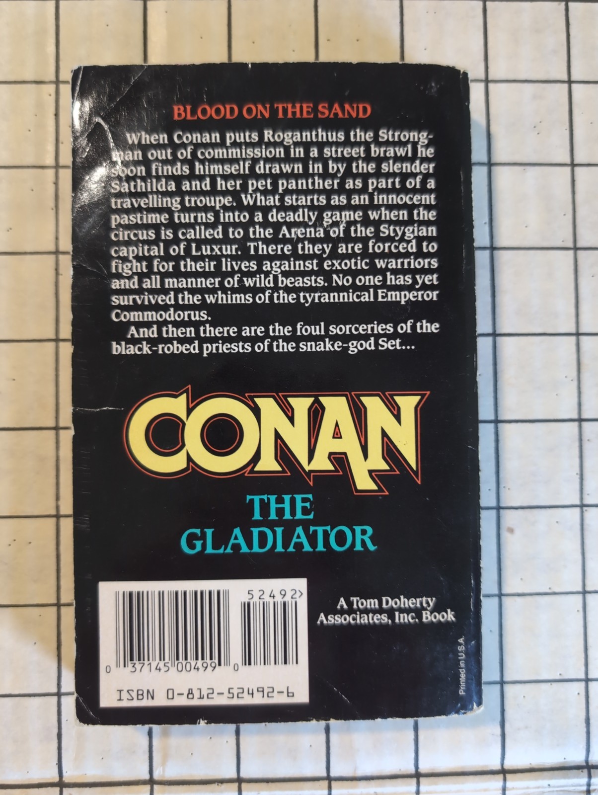 Conan The Gladiator By Leonard Carpenter 1995 Paperback Barbarian King Warlord