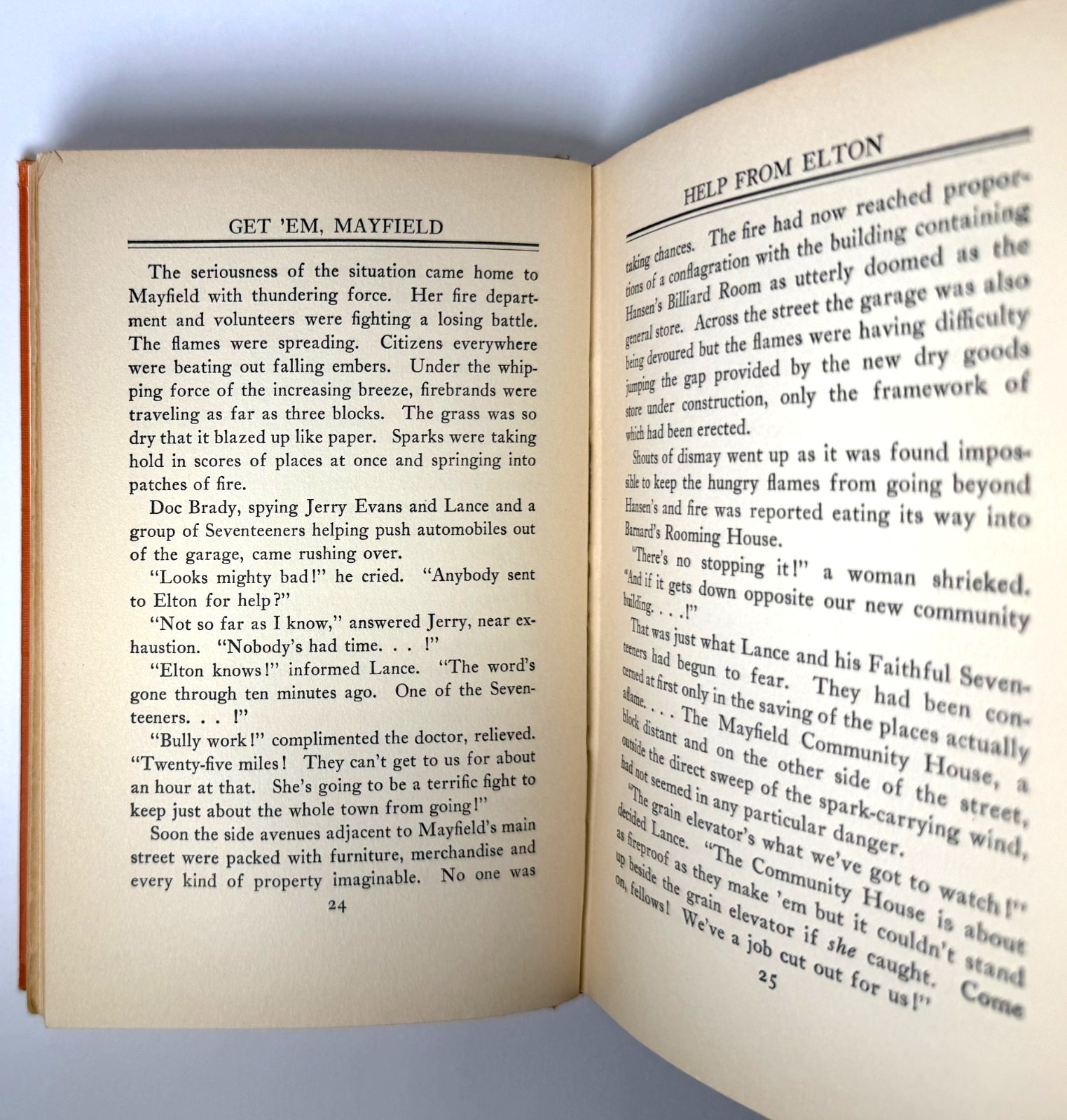 Get ‘Em, Mayfield, Harold M Sherman 1927 D. Appleton 1st edition – Basketball