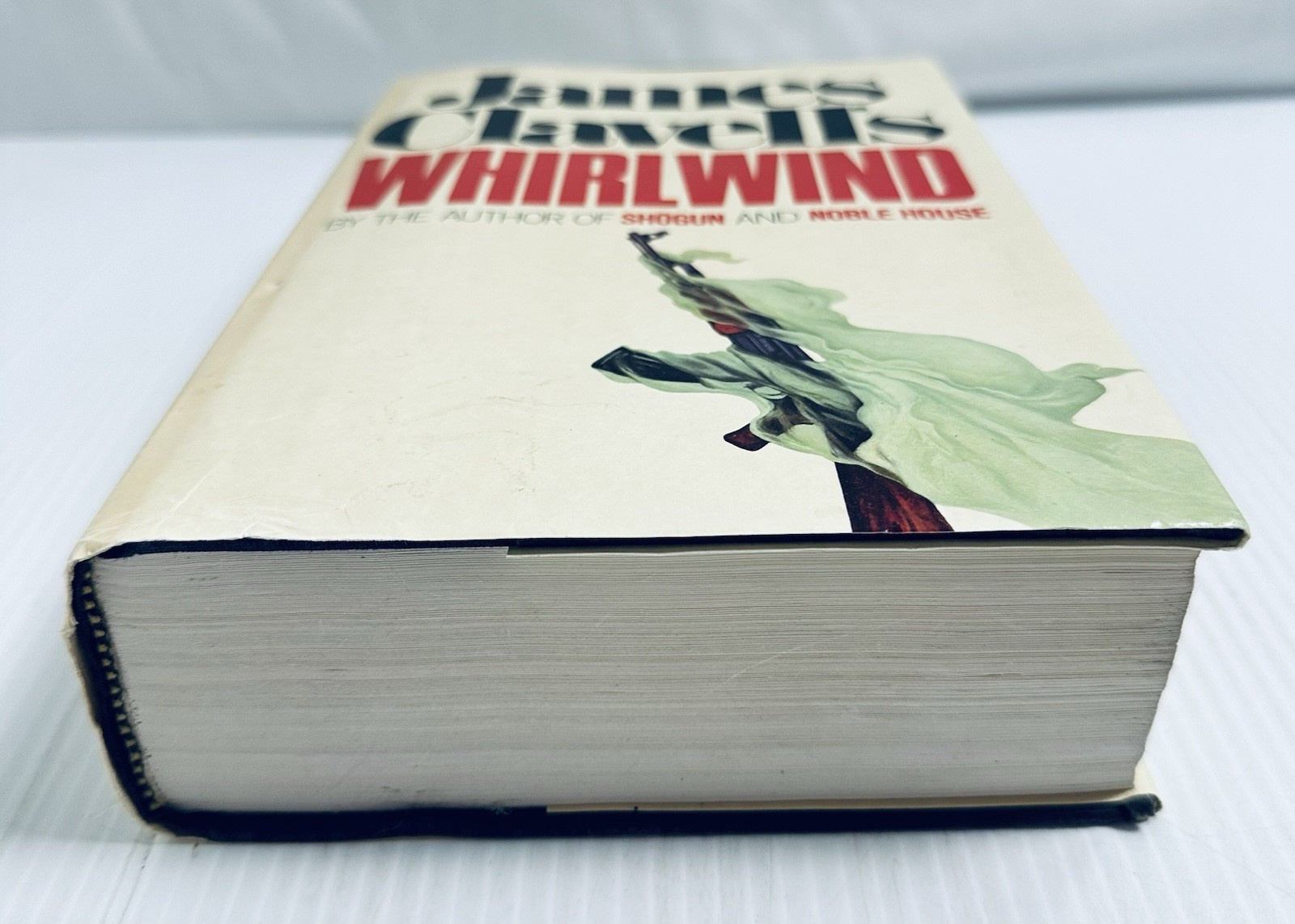 James Clavell Whirlwind 1986 First Edition Hardcover Novel Epic Historical Drama