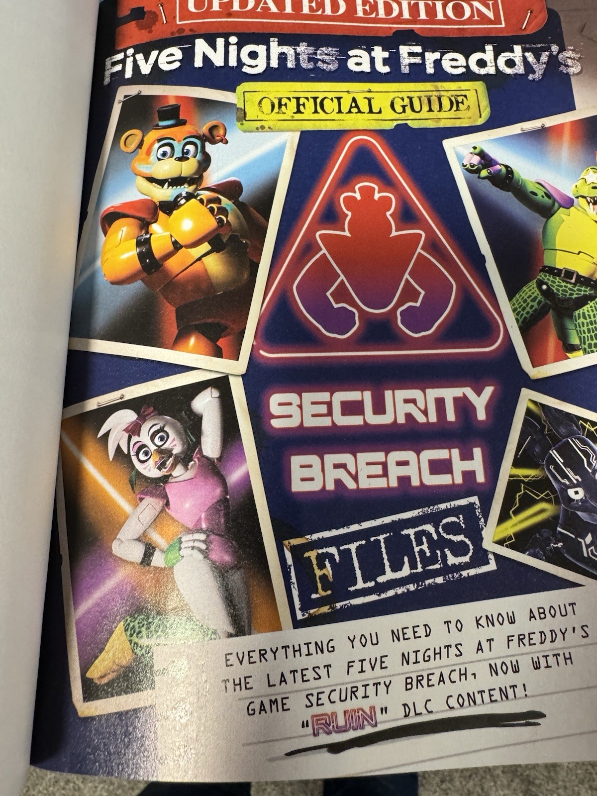 Scott Cawthon Five Nights at Freddy’s Security Breach Files Updated Ed TPB 2024