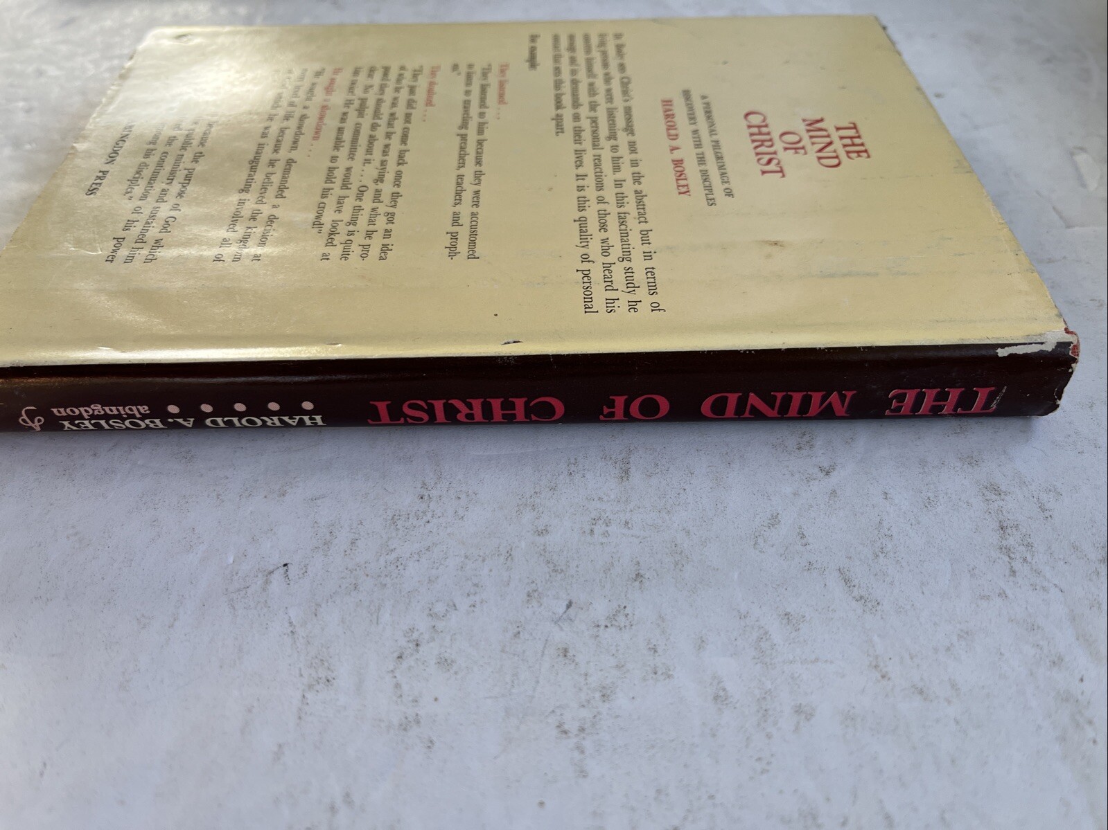 The Mind of Christ: A Personal Pilgrimage Of Discovery With The Disciples