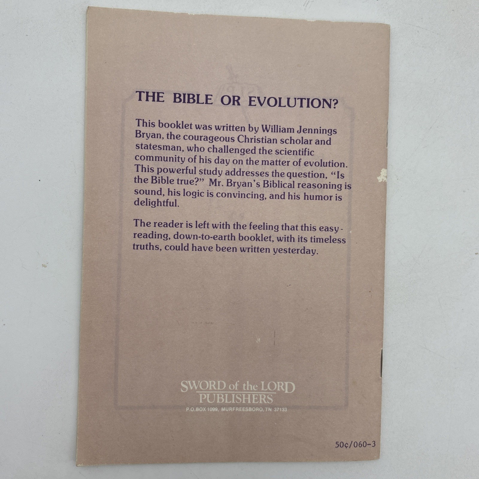 Sword Of The Lord Christian Booklets Lot Of 6 Curtis Hutson, John R. Rice, Ect.