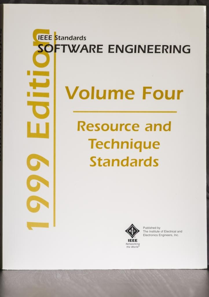 IEEE Process Standards Books 1, 2,3,4 Software Engineering Standards Collection